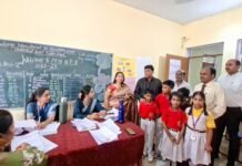सूर्या स्कूल में सजा अभिभावक-शिक्षक संवाद का मंच रिपोर्ट कार्ड में बच्चों की प्रगति देख खिले अभिभावकों के चेहरे, डॉ. उदय बोले सफलता के शिखर तक पहुंचाना लक्ष्य