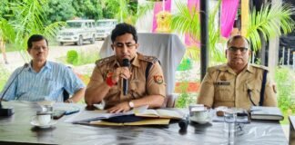 होमगार्ड शारीरिक दक्षता परीक्षा को लेकर एसपी ने पुलिसकर्मियों को किया ब्रीफ दौड़ परीक्षा स्थल का निरीक्षण कर सुरक्षा, चेकिंग और यातायात व्यवस्था दुरुस्त रखने के दिए निर्देश
