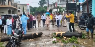 भारी बारिश के अलर्ट पर प्रशासन सतर्क, डीएम-एसपी ने परखी बाढ़ से निपटने की तैयारी कलवारी-टांडा पुल और तटबंधों का किया निरीक्षण, बाढ़ चौकियों को सक्रिय रखने के निर्देश