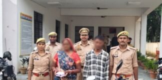 ज्वेलरी दुकान से अंगूठियां चोरी करने वाले दंपती गिरफ्तार दो पीली धातु की अंगूठियां और वारदात में प्रयुक्त बाइक बरामद, दोनों के खिलाफ पहले से दर्ज हैं कई मुकदमे