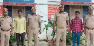20 लीटर कच्ची शराब के साथ दो आरोपी गिरफ्तार राजघाट पुलिस की कार्रवाई, दोनों के खिलाफ आबकारी अधिनियम में मुकदमा दर्ज