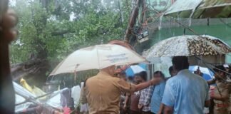 मूसलाधार बारिश में सड़कों पर उतरे डीएम-एसएसपी, पुलिस अलर्ट जलभराव वाले इलाकों और प्रमुख चौराहों का लिया जायजा, पीआरवी को लगातार गश्त के निर्देश