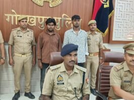 असलहा तस्करी नेटवर्क पर पुलिस की कार्रवाई, दो युवक और बाल अपचारी गिरफ्तार खोराबार पुलिस ने पिस्टल, तमंचा और कारतूस के साथ स्विफ्ट डिजायर बरामद की